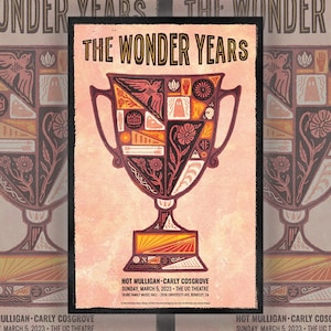 The Wonder Years Official poster UC Theatre Berkeley