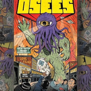 OSEES - Official poster UC Theatre Berkeley
