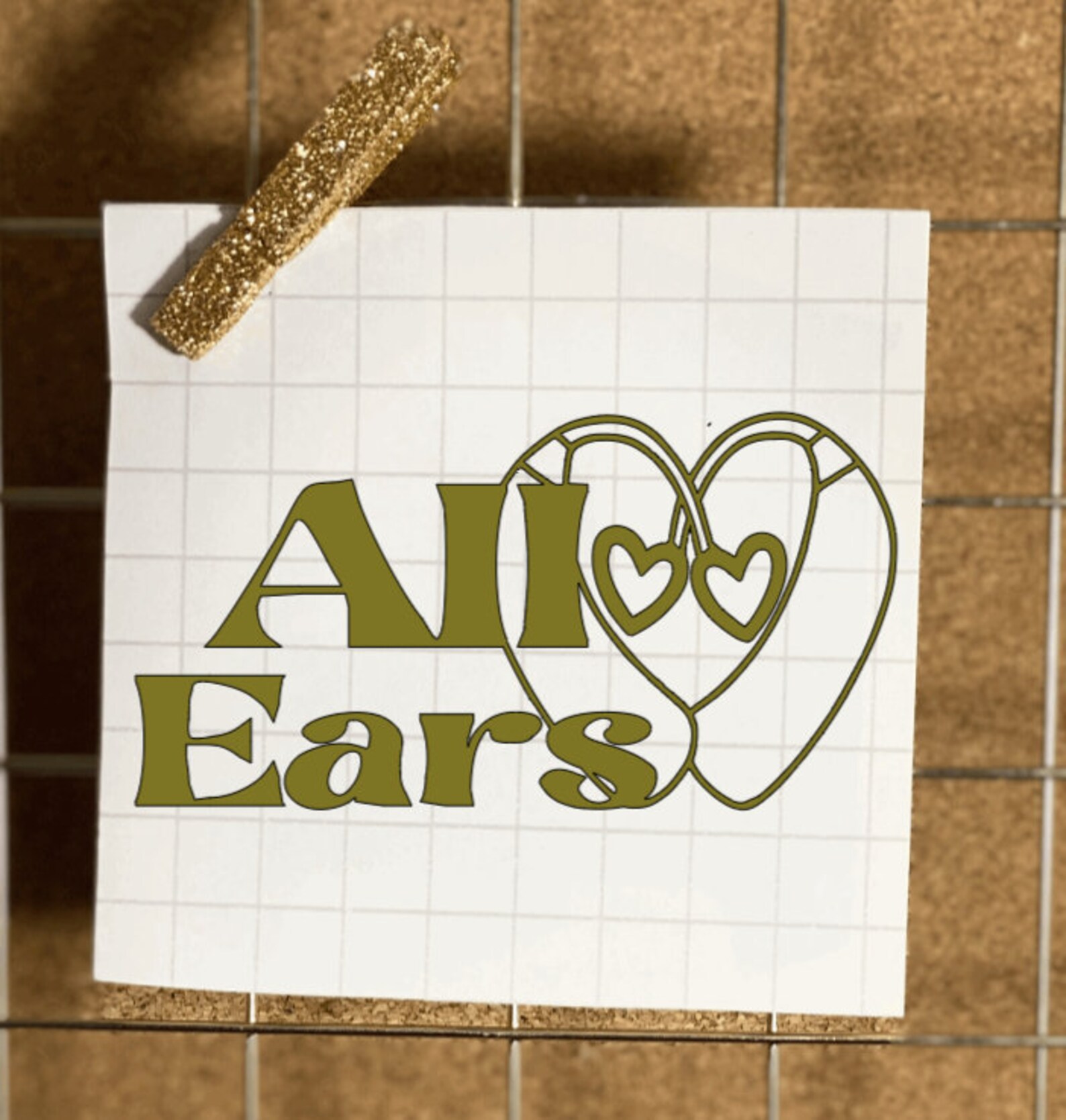 All Ears Audiology Sticker Etsy
