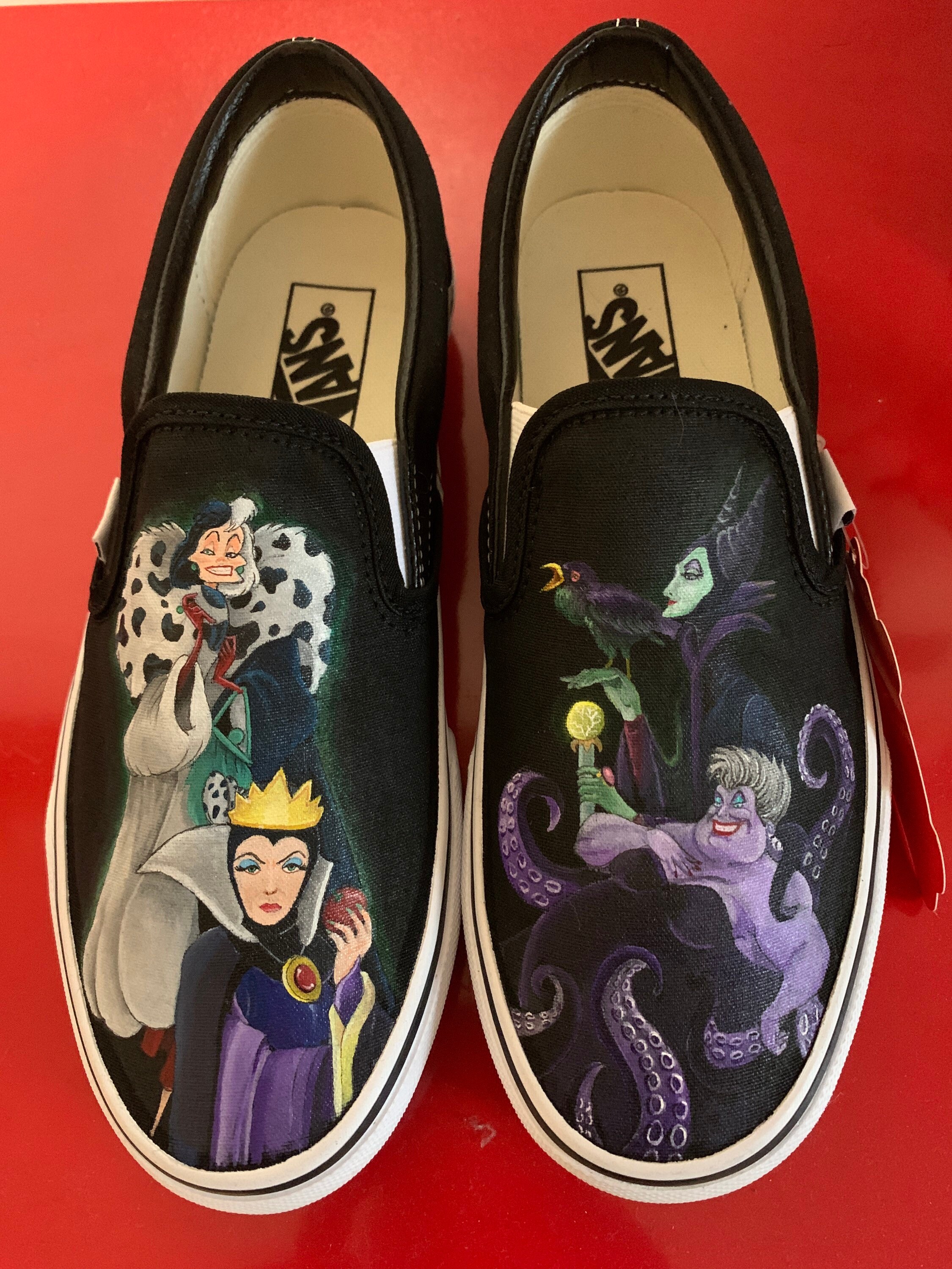 Custom Disney Inspired Vans | Etsy 