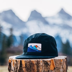 Canmore Three Sisters Mountains - 5 Panel Cap