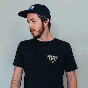 Good Vibes x Great Lines - Men & Women T-Shirt - Snowboarding Skiing Backcountry