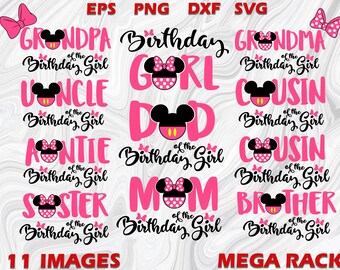 Free Free 337 Mickey Mouse Family Birthday Svg SVG PNG EPS DXF File