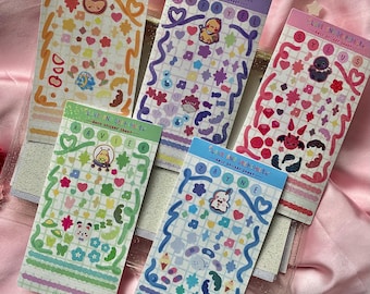 Love And Deepspace Photocard Deco Sticker Sheet