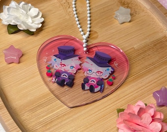 Gavis Bettel & Bettel 2 Twin Heart Charm