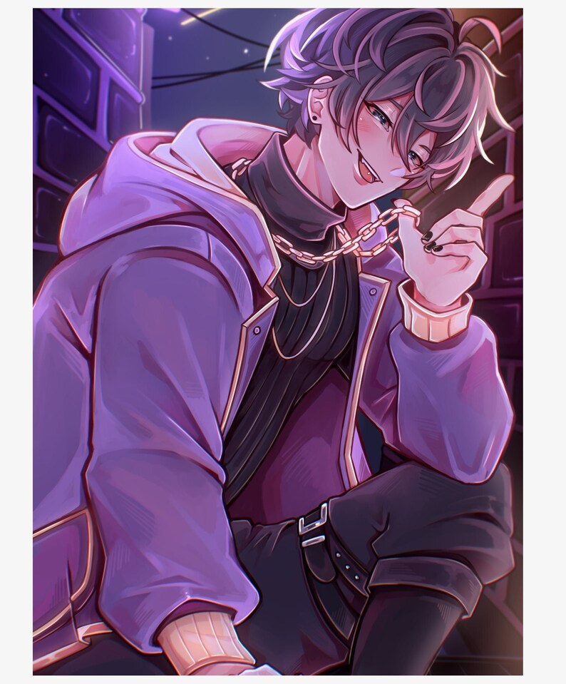Vtuber Shoto 5x7 Post Card Print Etsy UK