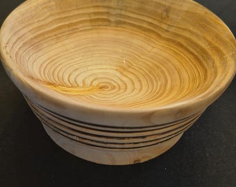 Handmade small log bowl