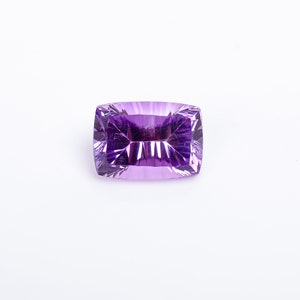 8 Carat Amethyst Radiant Shape Cut Stone 14X10X7 mm.