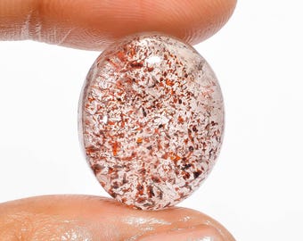 Super Seven Quarz Ovaler Cabochon 19X16X9 mm.