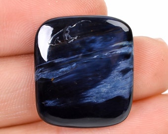 Radiant Pietersite Cabochon, Handmade Loose Gemstone (22X19X4 mm)