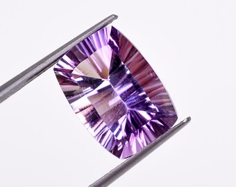6.2 Ct. Amethyst Radiant Shape Cut Stone 14X10X7 mm