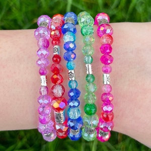 Tibetan Sparkly Beaded Bracelet