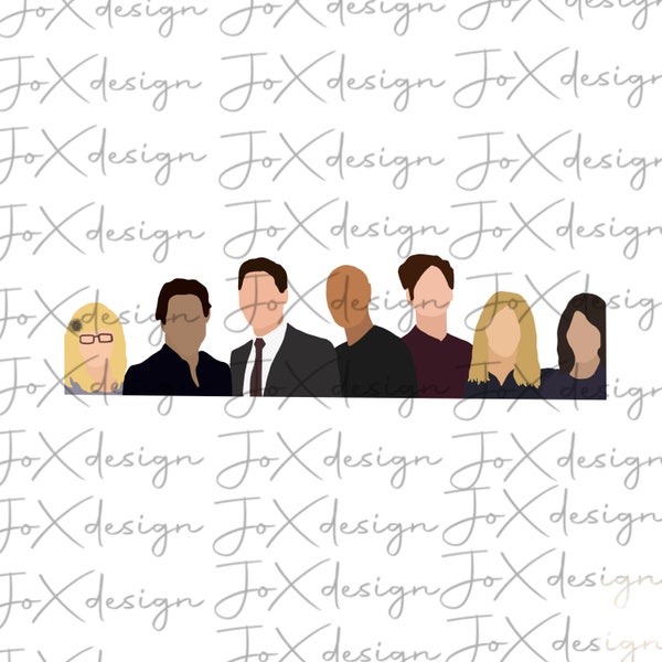 Criminal Minds Sublimation Etsy