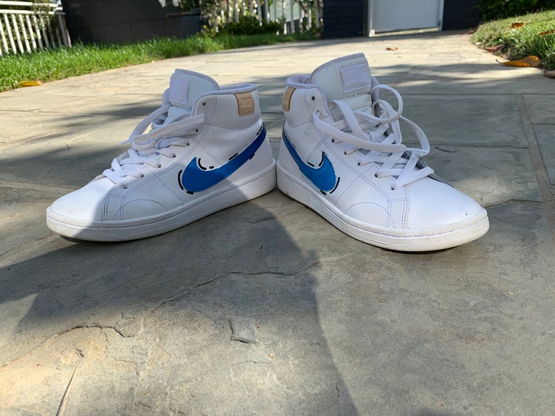 Custom Cartoon Air Force One Mids | Etsy