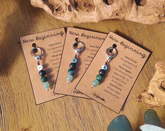 Personalized Crystal Keyring | New Beginning, New Job Gift