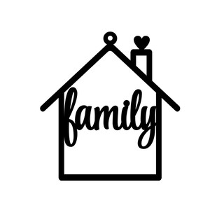 Christmas SVG, Family Ornament svg, House svg, Bauble svg, SVG Bundle, Merry Christmas svg, glowforge svg, laser cut file
