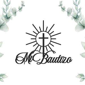 Mi bautizo svg, cross svg, dove of peace svg, baptism svg, christening svg, cake topper svg, paper cut file, christian svg