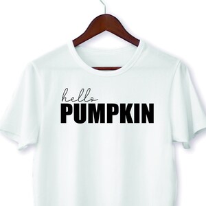 Pumpkin SVG, Halloween svg, Fall SVG, Hello svg, Thanksgiving file, Sublimation svg, File for Cricut.