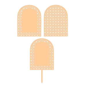 Rattan arch SVG, Boho Arch topper, SVG Cut Files, Arch shape svg, Arch svg, Arch Rattan svg,  Commercial Use cut file