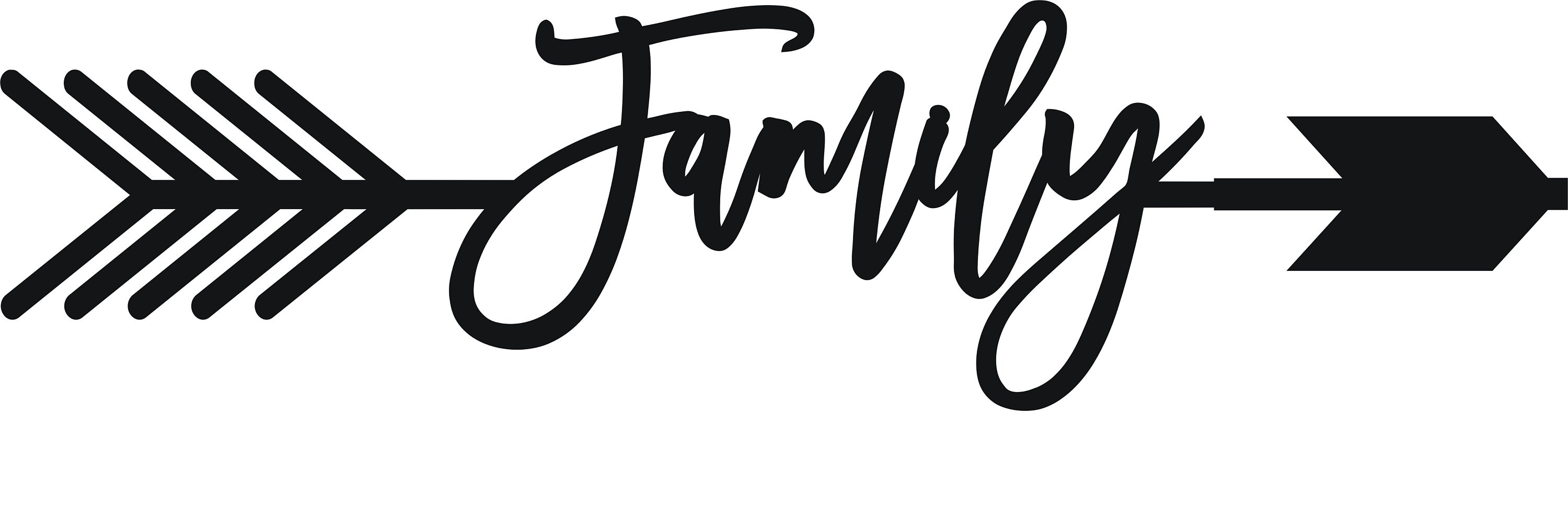 Family Wall Sign SVG Home Svg File Arrow Family Wall Sign Etsy