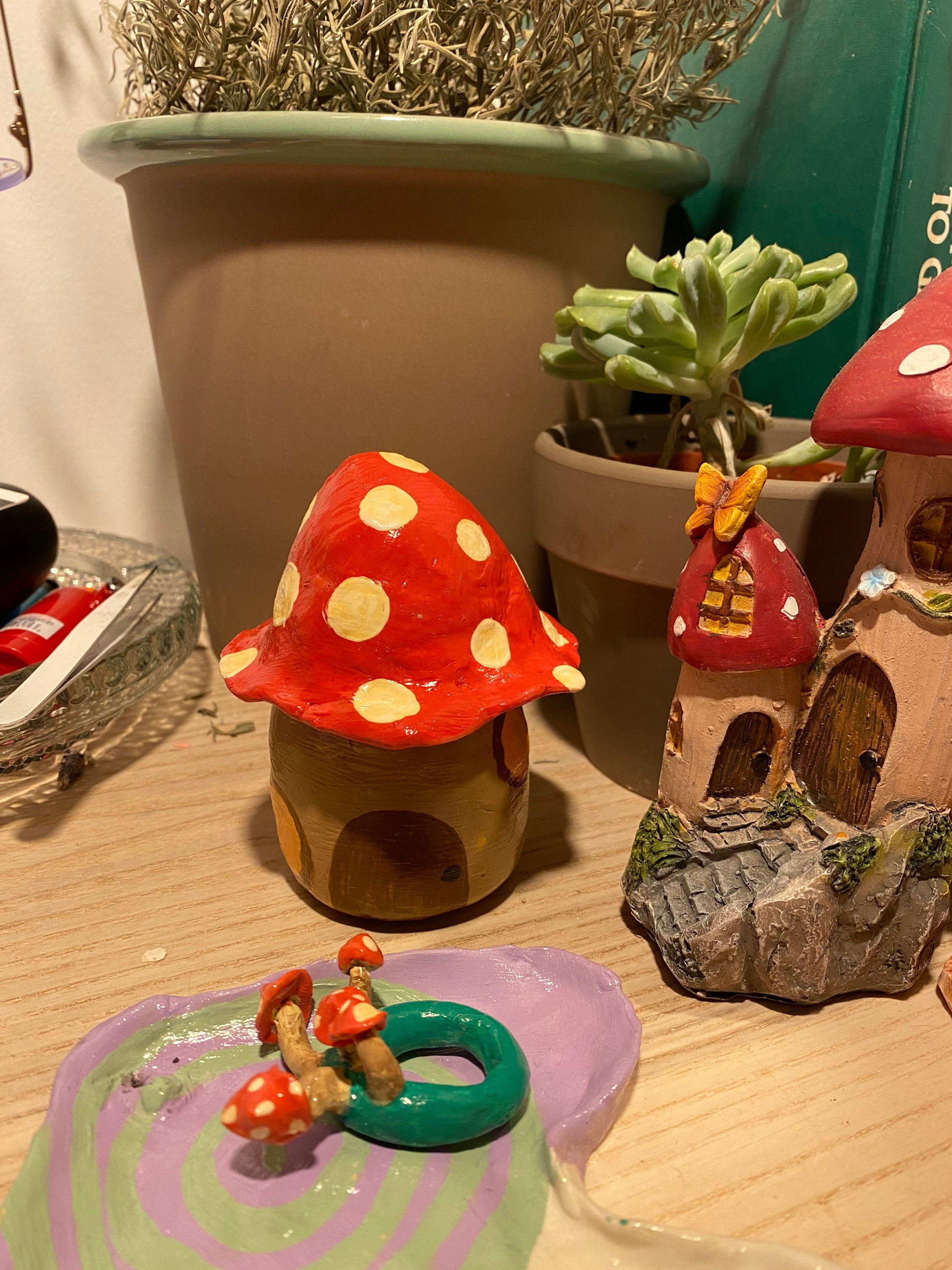 Handmade Mushroom Storage Jar. Etsy