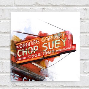 Chop Suey Bookstore Print Richmond Va Print Collection - Etsy ...