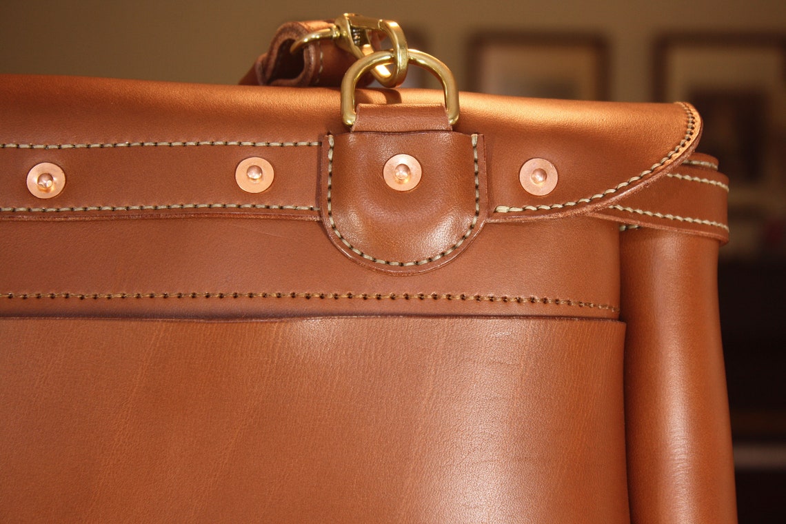 Leather mail bag. Leather messenger bag. Etsy