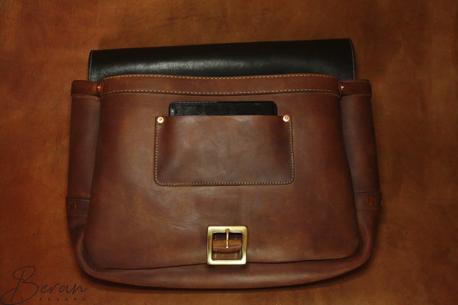 Leather mail bag. Leather messenger bag. Etsy
