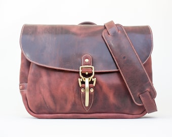 1960s US Mail Leather Carrier Bag 