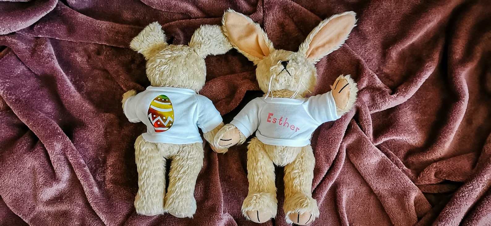 Personalised Easter bunnies / Easter gifts / 3 colors | Etsy