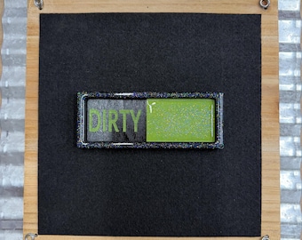 Clean Dirty Dishwasher Magnet, Sliding Dishwasher Sign, Kitchen Organization Gift, Housewarming Present, Chore Helper