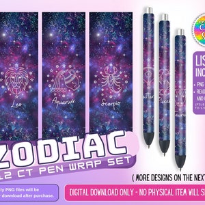 Zodiac Beaded Pen