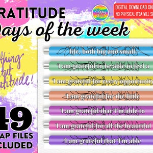 Days Of The Week Pen Set – Calliope Paperie