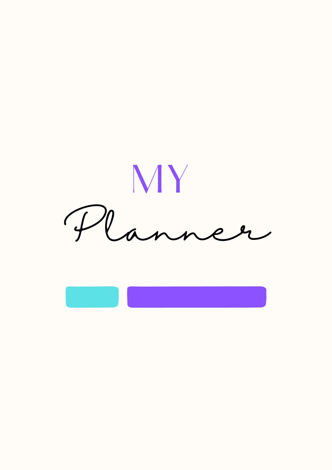 My Daily Printable Planner - Etsy