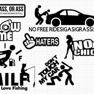 Ruthless Car Stickers