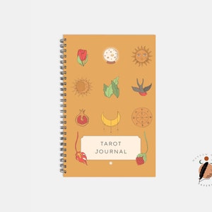 Magical Life Tarot Journal with a Witchy Aesthetic Gothic Notebook 5.5 x 8.5