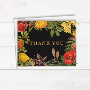 Cartes de remerciement Forêt sombre Papeterie de mariage sorcière Cartes de mariage gothiques Papeterie Halloween A2 (QTÉ 10)