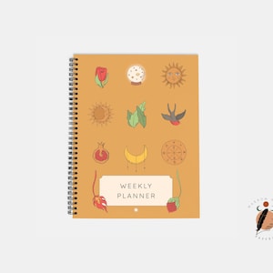 Magical Life Large Undated Weekly Planner Minimalist Productivity Planner Journal Hardcover Spiral Planner 8.5 x 11