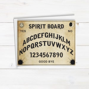 Spiritueel bord Briefpapier Gothic bedankkaarten Witchy Aesthetic notitiekaarten A7 (10 stuks)