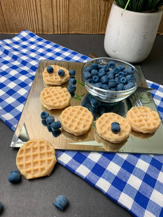 Blueberry and Waffle Wax Melts / Food Like Wax Melts 
