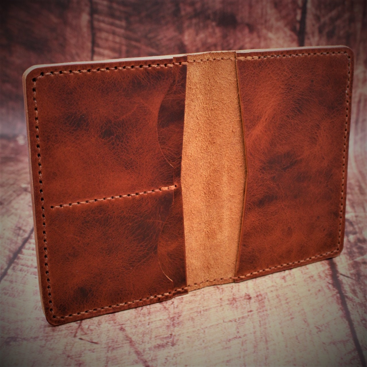 Fahrzeugschein Etui Leder