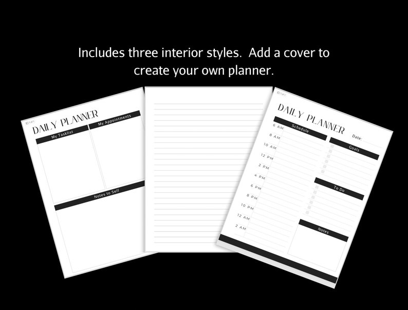 Paper Less Notebook Digital Lined Notebook Paperless Journaling Planner Pdf Paper for iPad ...