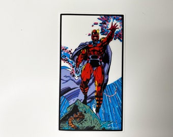 Pegatina de cómic Magneto de Marvel de X-Men