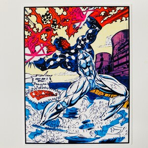 Captain Universe Spider-Man Comic Sticker