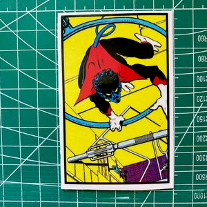 Nightcrawler X-men Comic book Panel Sticker