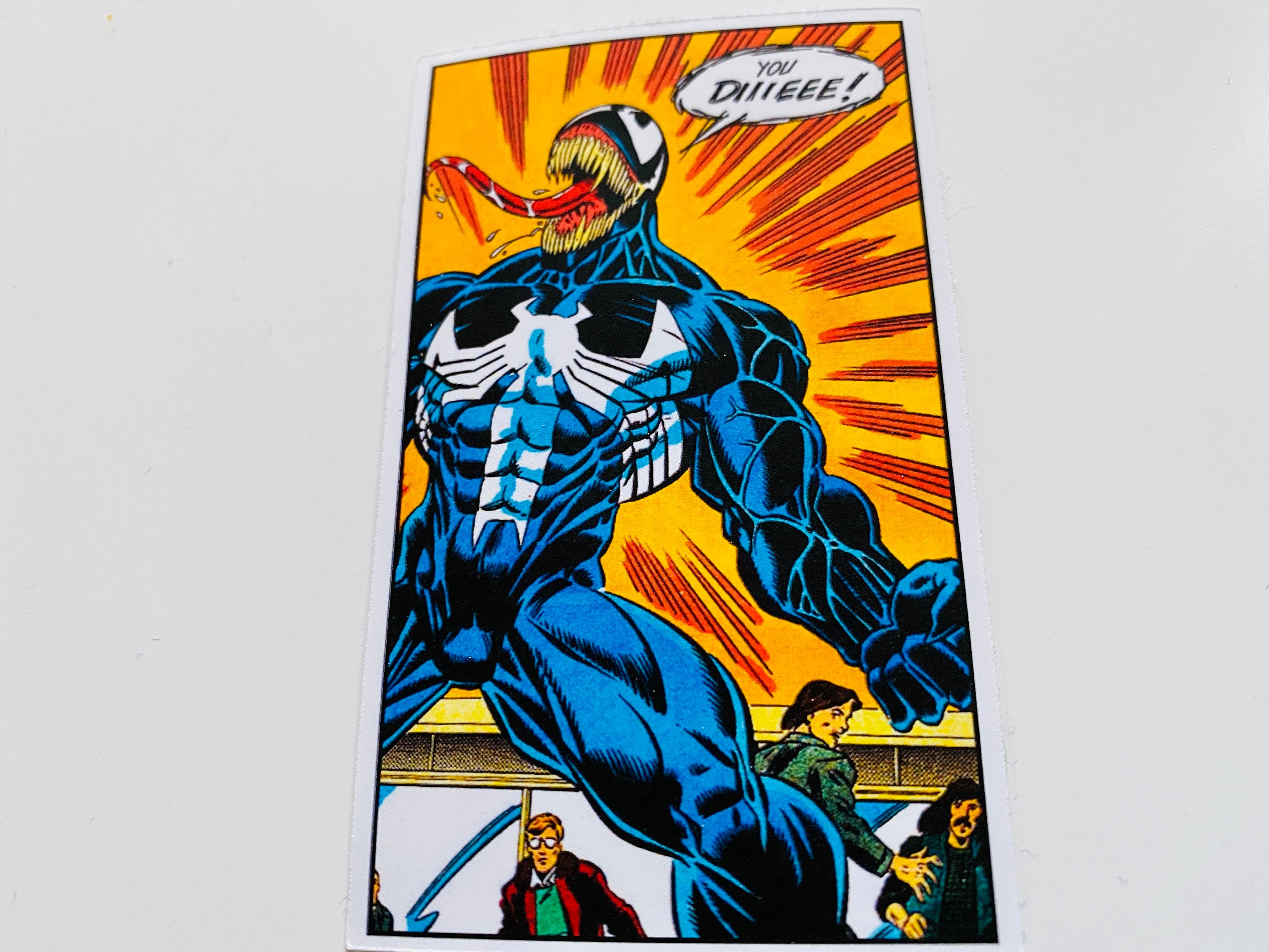 B1 ヴェノム　サイン入り　ポスター　marvel B1 ヴェノム サイン入り ポスター marvel B1 ヴェノム サイン入り