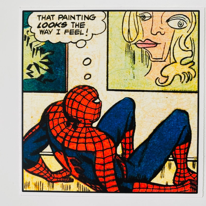 Spider Man Incel Panel Spiderman Comic Panel - Etsy
