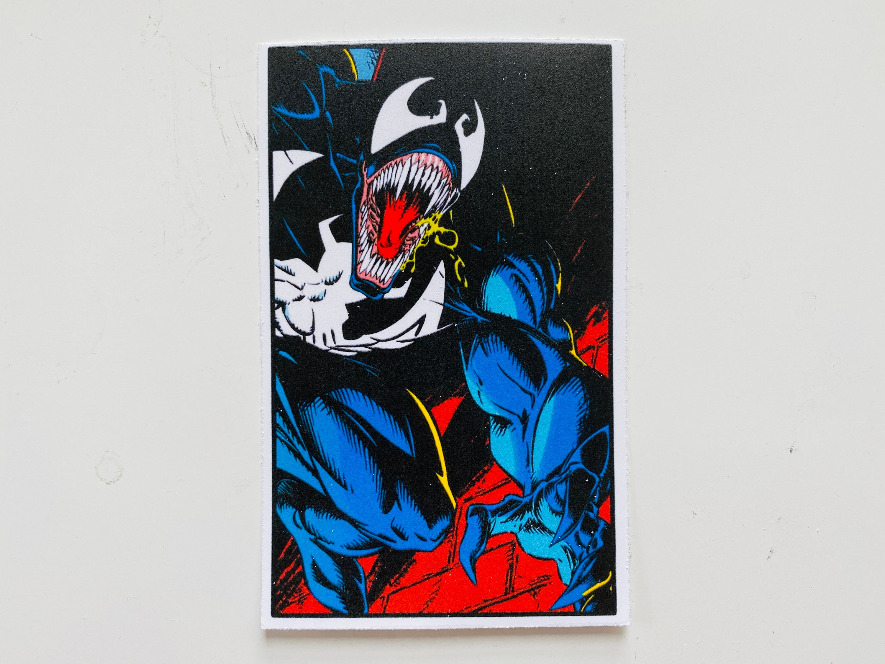 Venom Eddie Brock Comicbook Sticker - Etsy