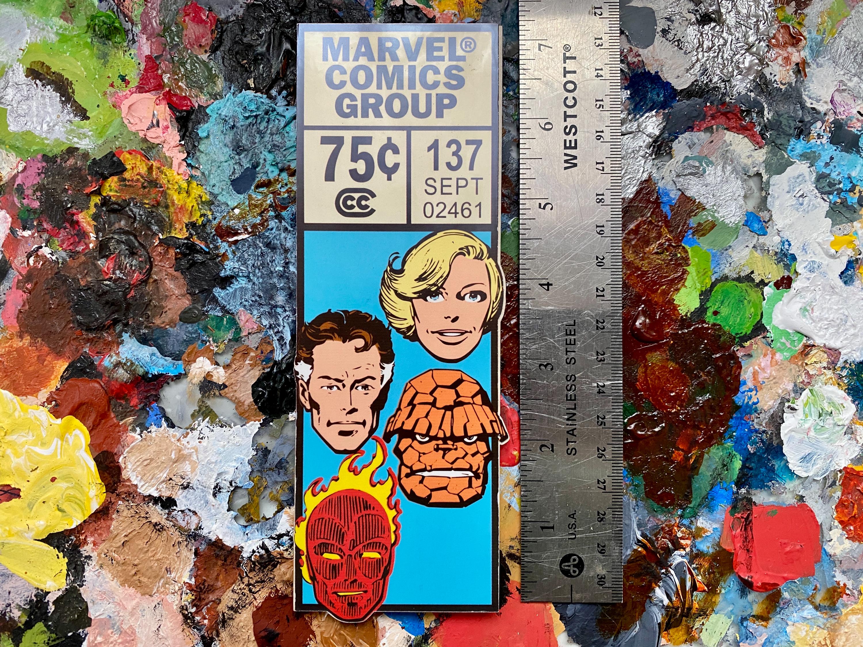 Fantastic Four Comic Corner Art - Etsy
