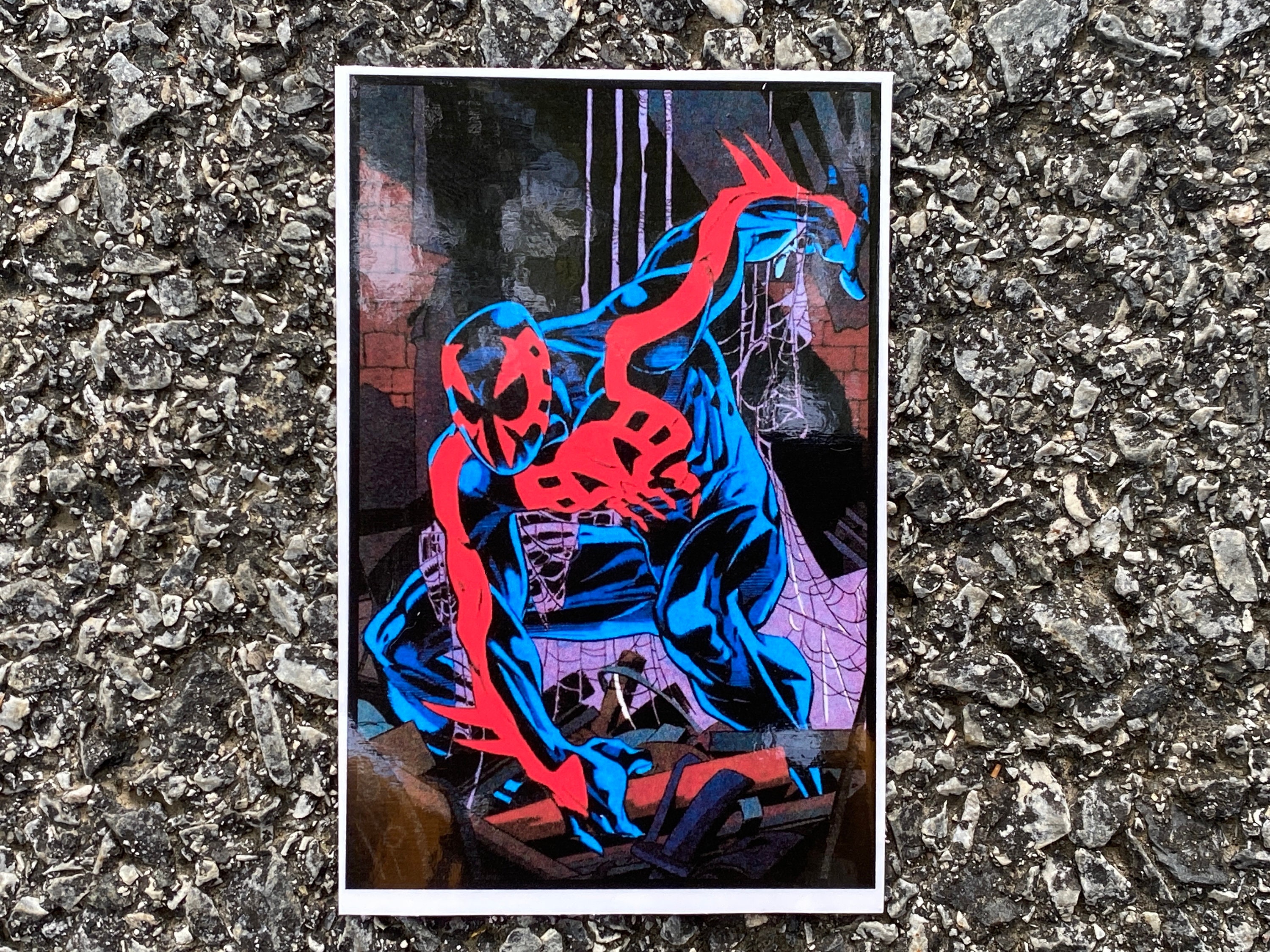 Colorfulページ Spiderman 2099 Marvel Comicbook Sticker - Etsy